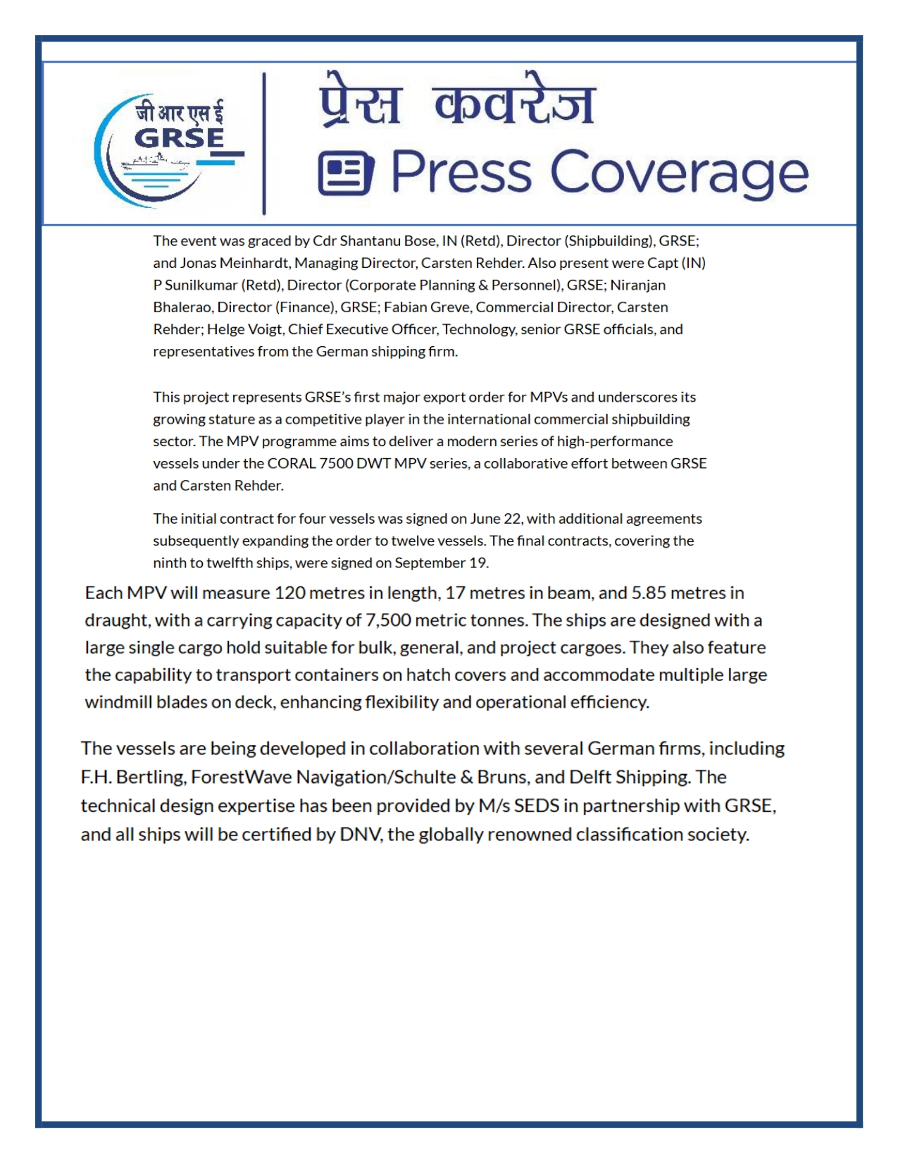   Press Coverage: 16 Oct 25:THE STATESMAN 